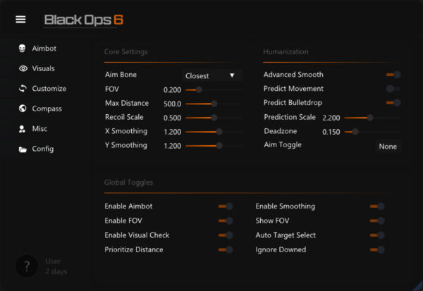 Black Ops 6 Aimbot Cheat Menu