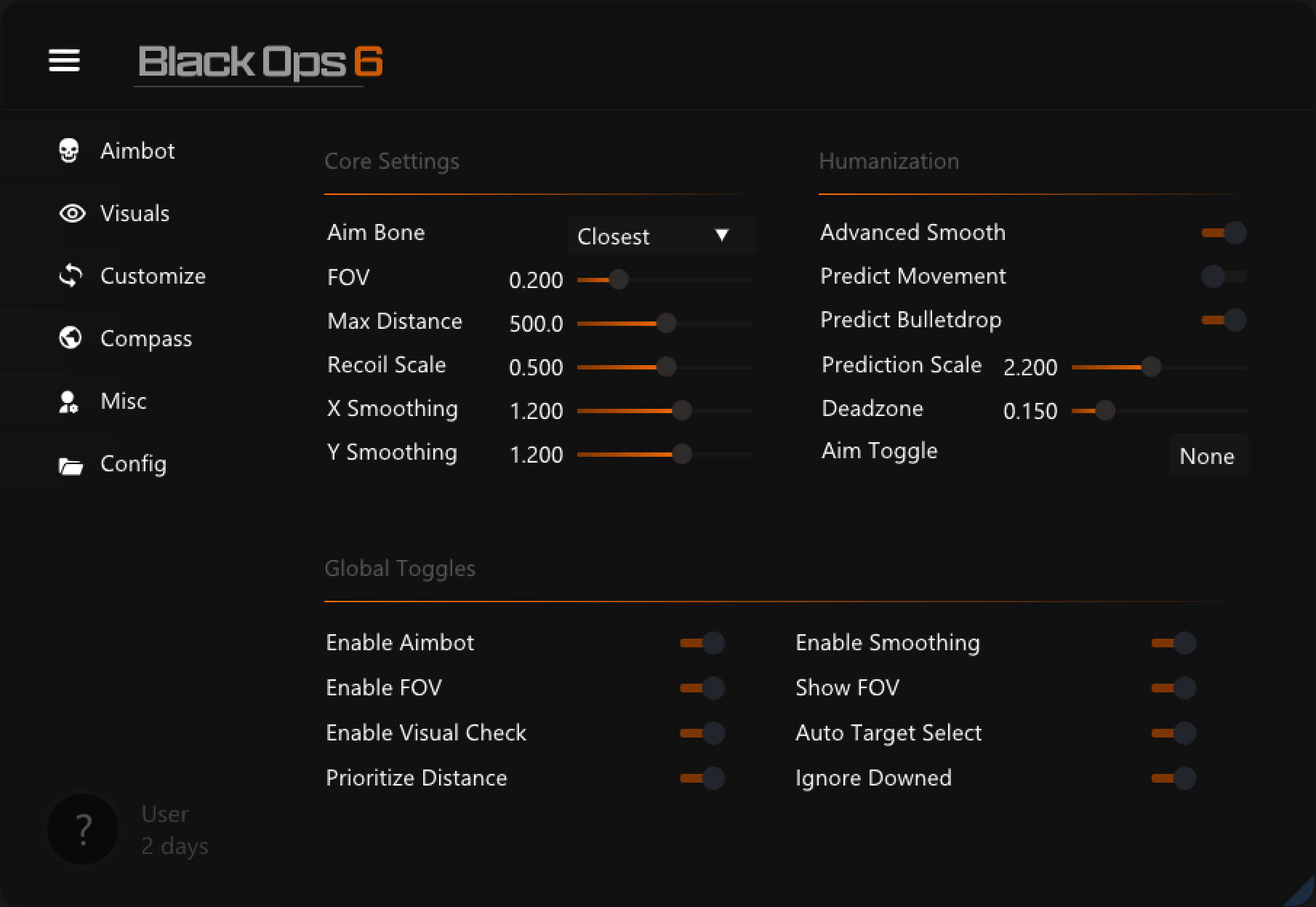 Black Ops 6 Aimbot Cheat Menu