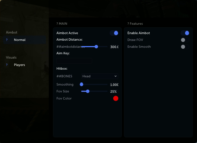 delta force aimbot cheat menu