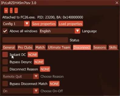 fc 26 cheat disconnect