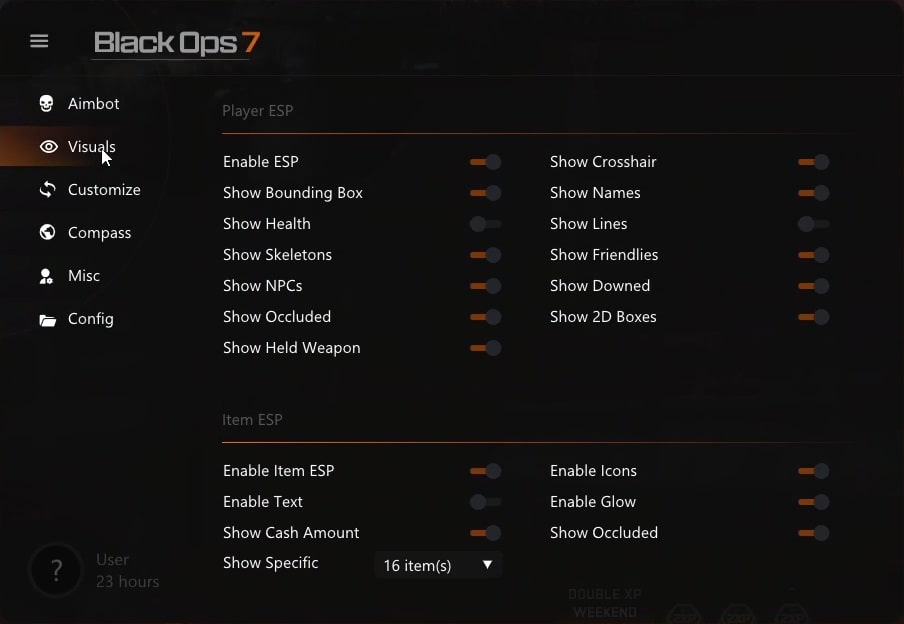 black ops 7 esp cheat settings
