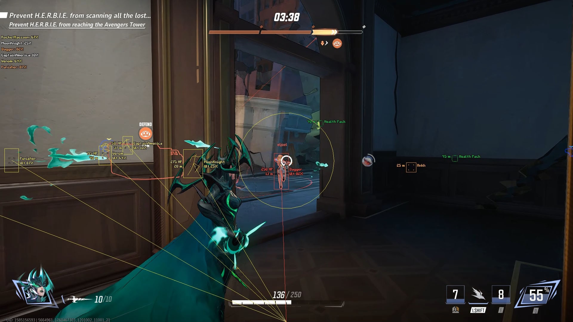 cheating in Marvel Rivals with Hook ESP