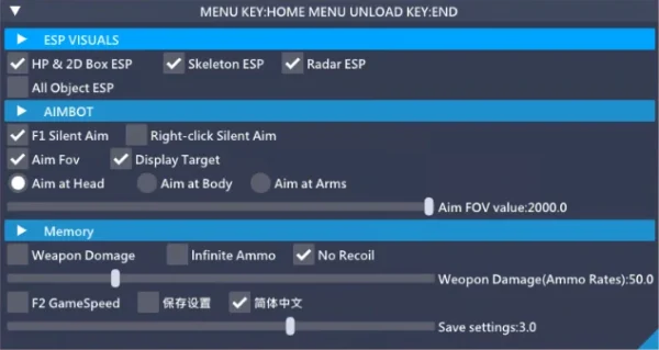 helldivers 2 esp aimbot cheat menu