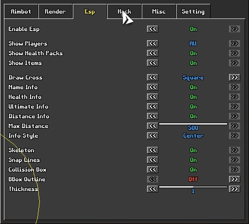 Marvel Rivals esp menu undetected