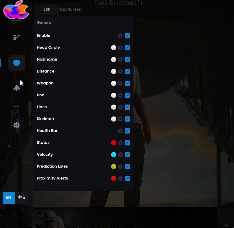 pubg esp menu cheat