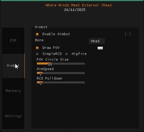 Where Winds Meet aimbot with autoparry