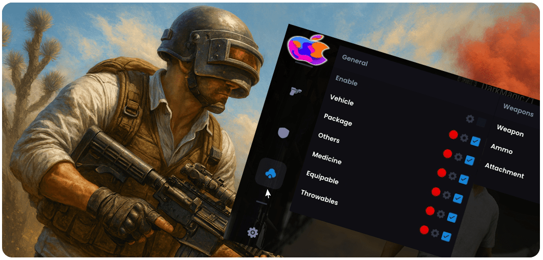 pubg cheats hacks with fully undetected menu and features
