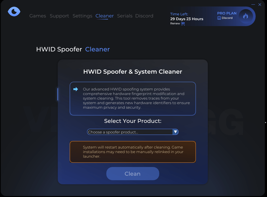 TEMP Hwid Spoofer Cleaner for Fortnite and other games