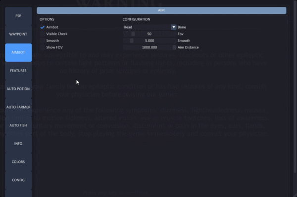 ashes of creation aimbot cheat