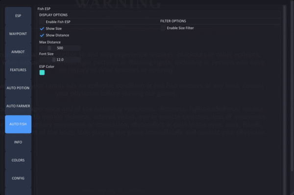 ashes of creation auto fish