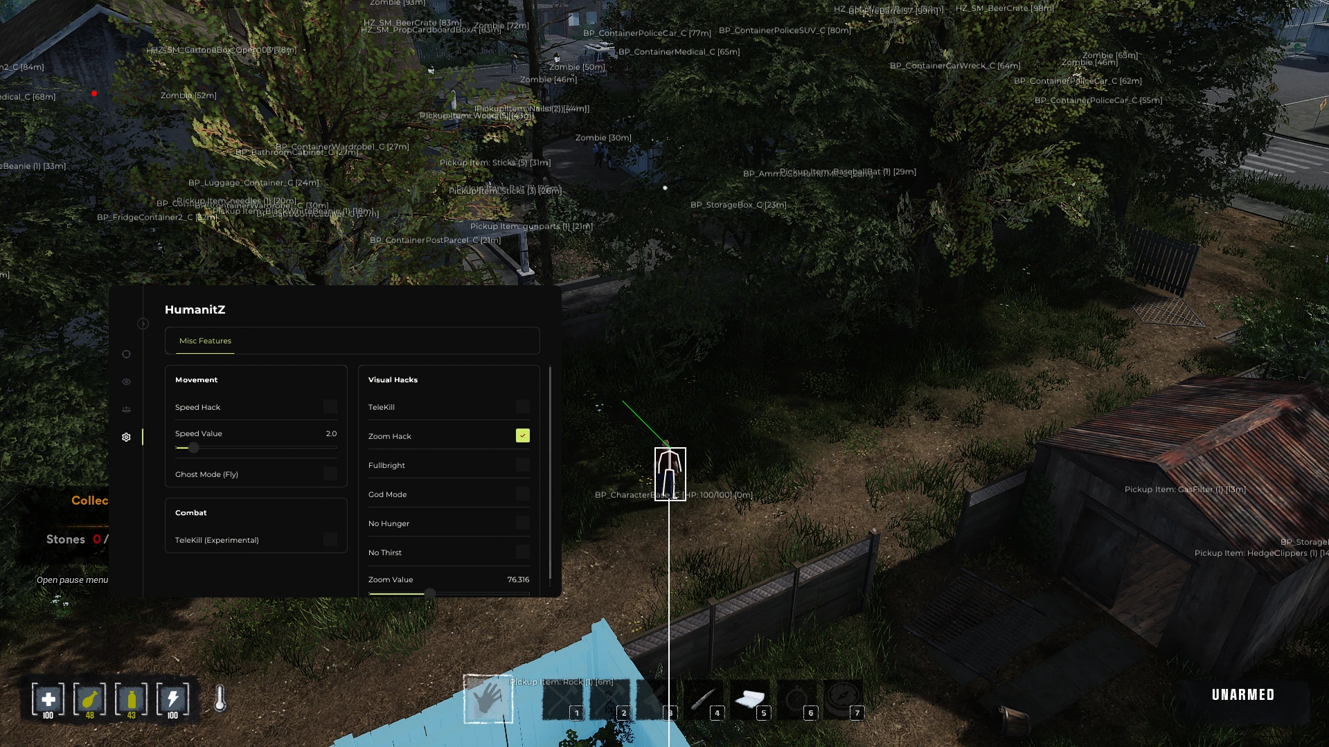 humanitz hacks for sale