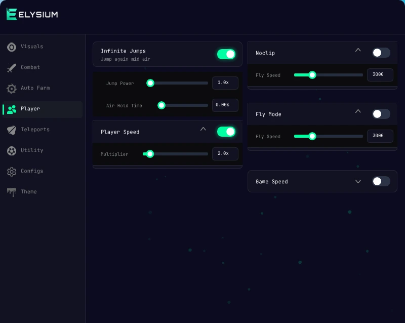 players tab