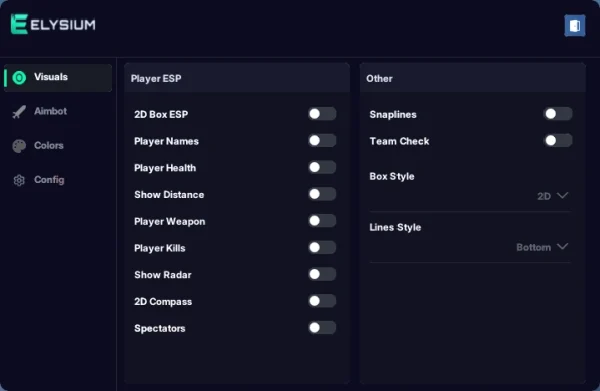 strinova esp cheat menu