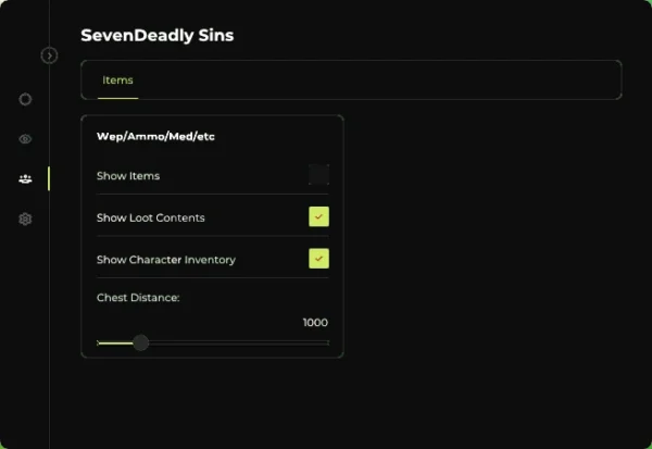 the seven deadly sins origin esp items