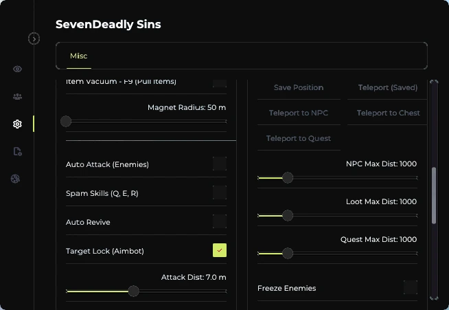 the seven deadly sins origin new misc features