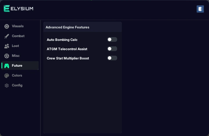 war thunder future cheat menu