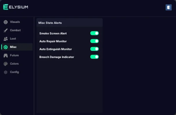 war thunder misc cheat menu