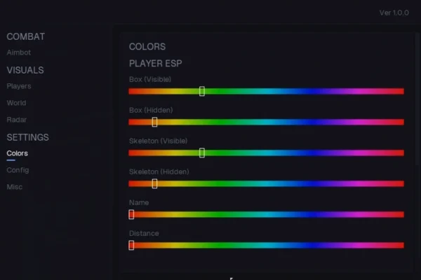 arc raiders esp color menu