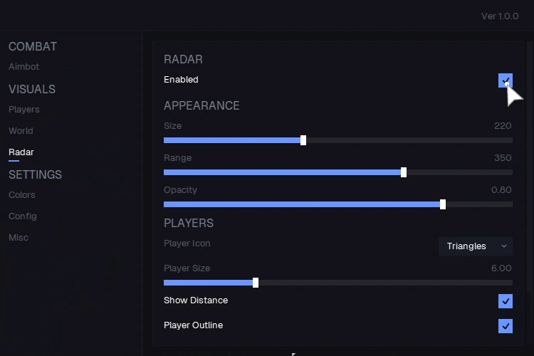 arc raiders radar hack