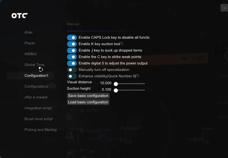 division 2 cheat menu misc 2