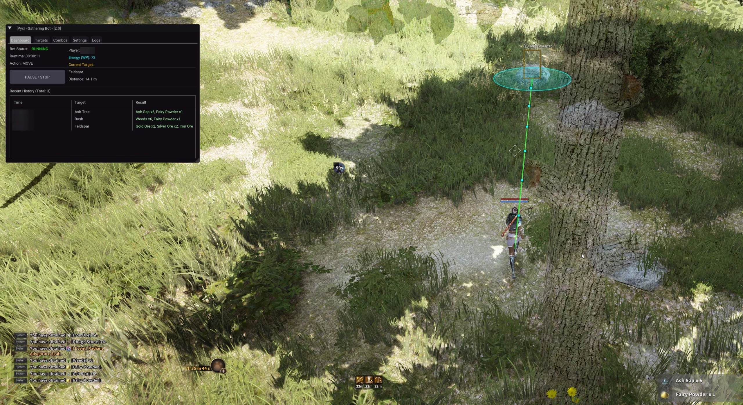 gathering bot black desert