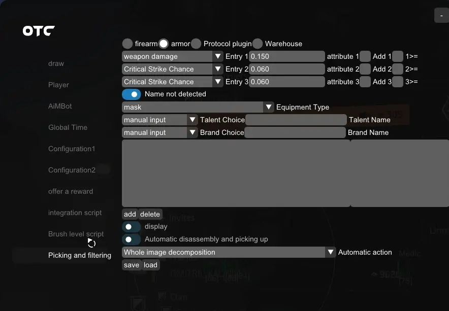 picking-and-filtering