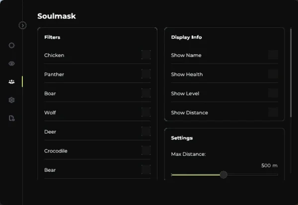 soulmask animals esp cheat menu