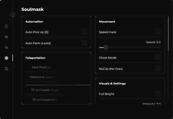 soulmask misc cheat menu
