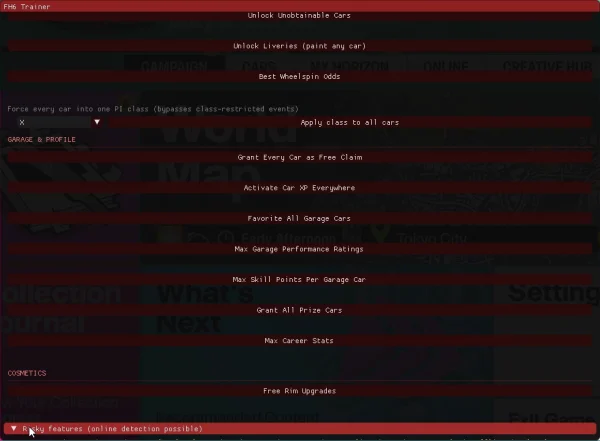 forza horizon 6 hacks men