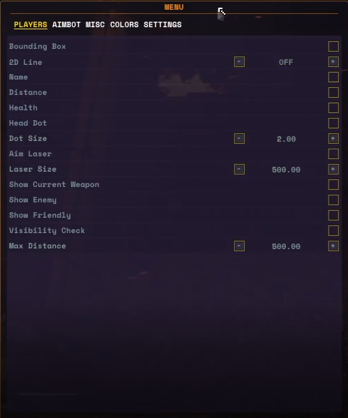 hell let loose menu cheat