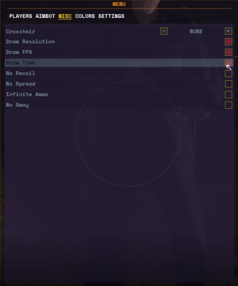 hell let loose misc cheat menu