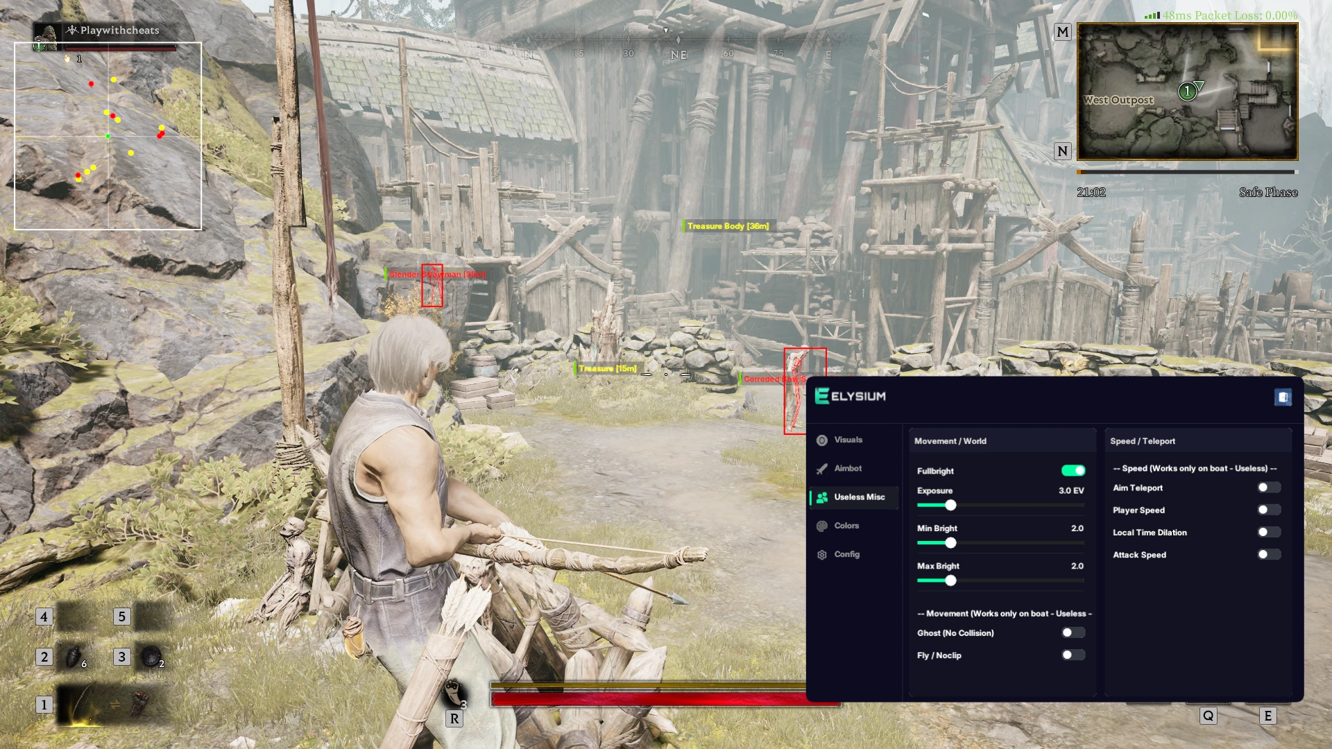 mistfall hunter radar cheat and misc
