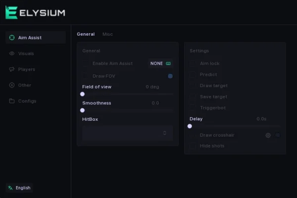 elysium dbd aim assist tab cheat menu