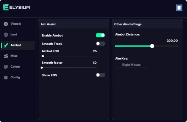 hunger aimbot tab