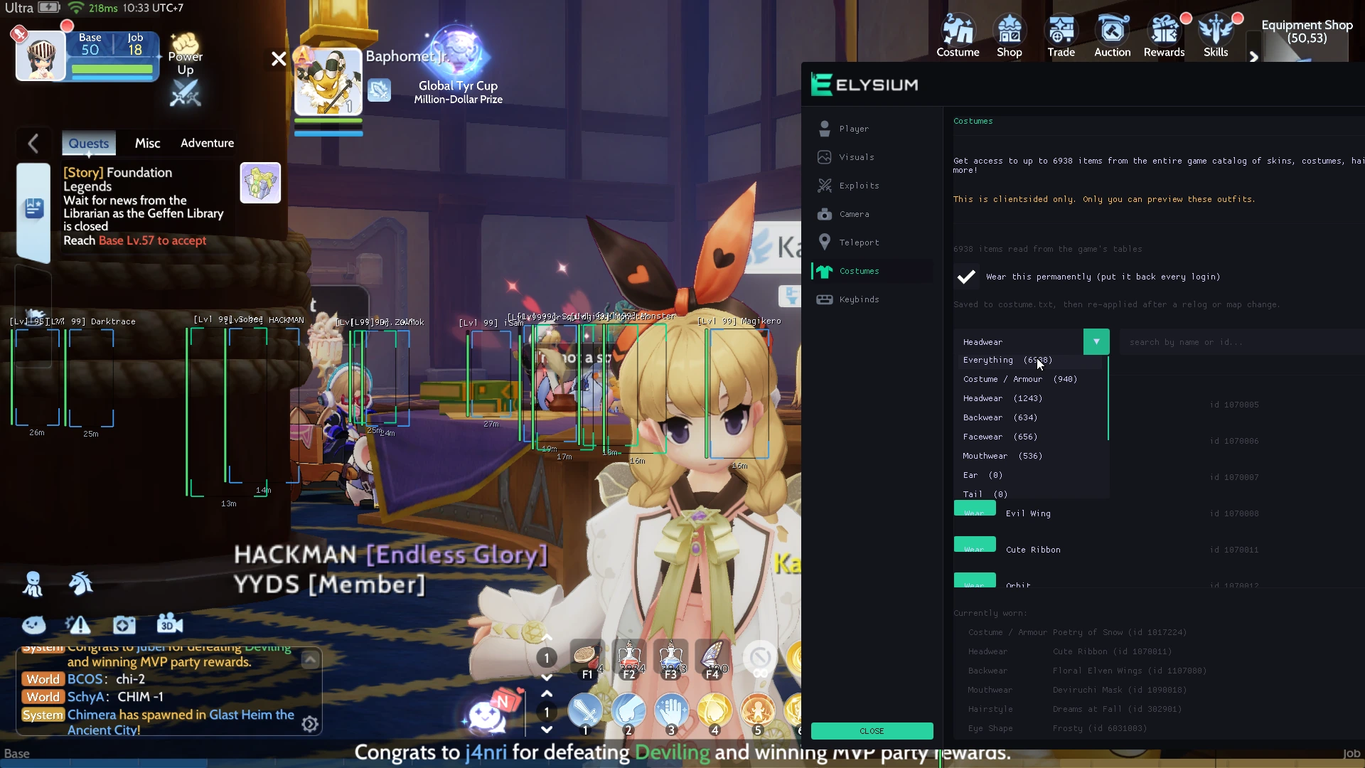 rooc cheats undetected skin changer