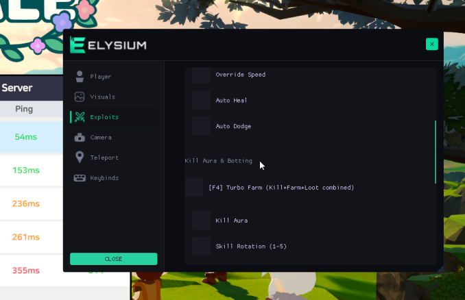 spiritvale exploits 2 tab