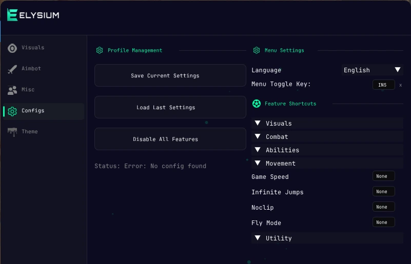 bodycam configs