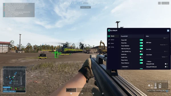 visuals tab