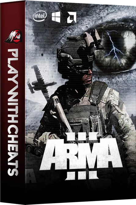 Arma 3 cheats product art Arma 3 cheat product art by Play With Cheats
