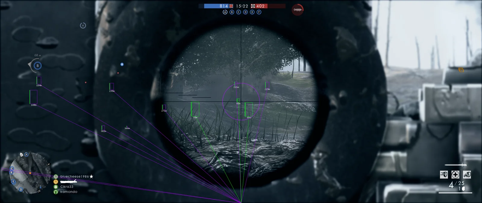 Battlefield 1 Mason cheat screenshot 1