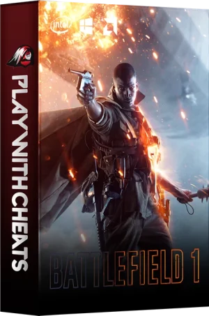 Battlefield 1 cheat product art by Play With Cheats