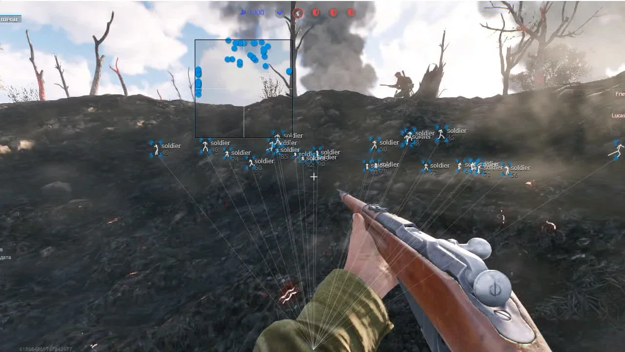 Enlisted Mason cheat screenshot 2