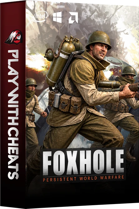 Foxhole cheats product art Foxhole cheat product art by Play With Cheats