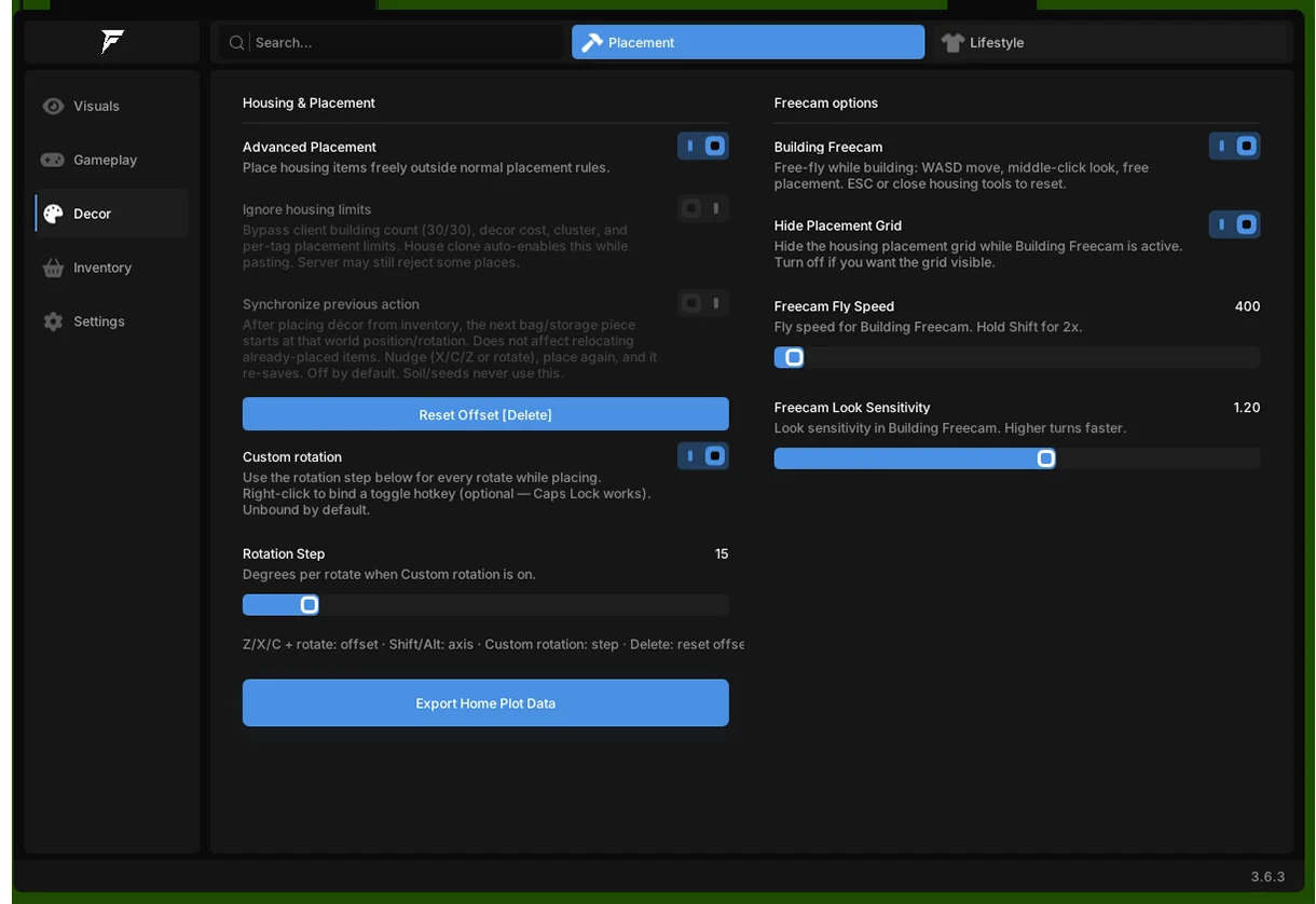 Palia Fentry cheat screenshot 8