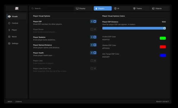Ready or Not Fentry cheat screenshot 5