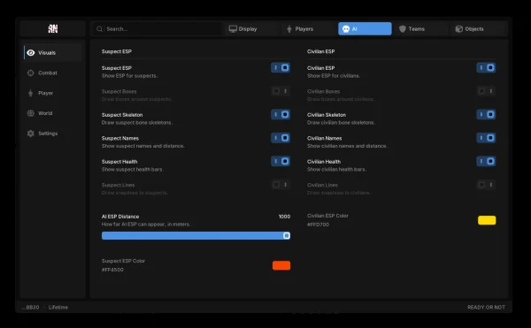 Ready or Not Fentry cheat screenshot 6