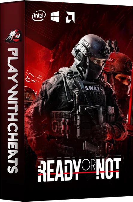 Ready or Not cheats product art Ready or Not cheat product art by Play With Cheats