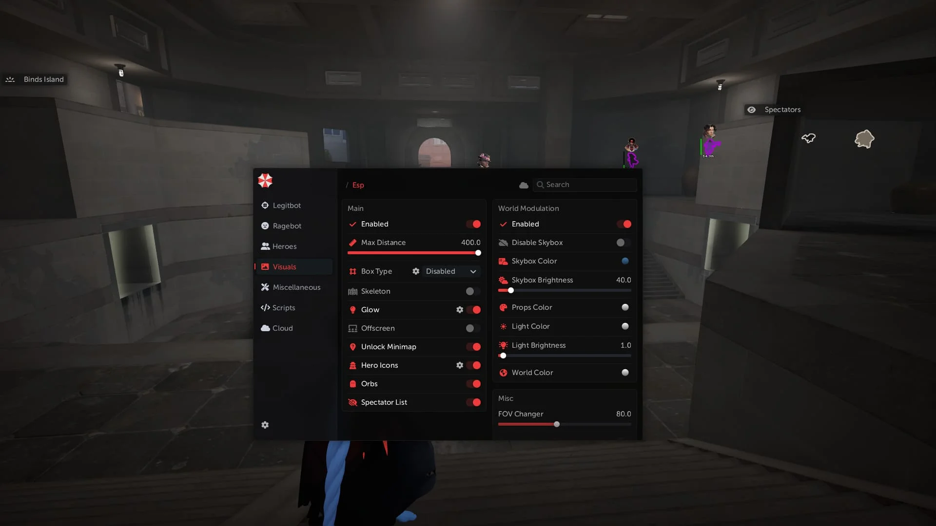 Deadlock Umbrella cheat screenshot 1