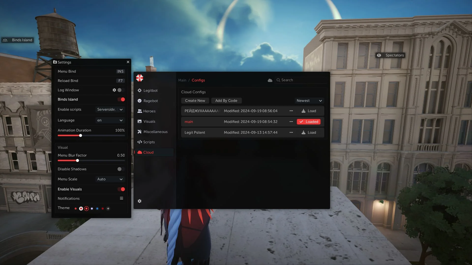 Deadlock Umbrella cheat screenshot 2