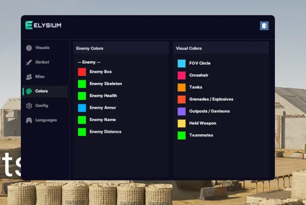 Squad cheat colors menu